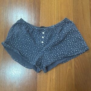 Brandy floral navy shorts